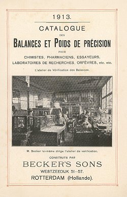 Becker's Sons catalogus 1913