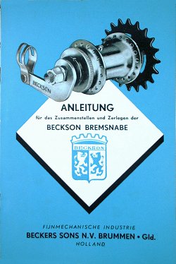 Duitstalige Beckson-folder