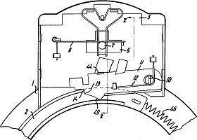 octrooitekening Cedo-slot