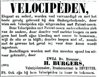 Burgers-advertentie