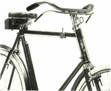 Typische Fongers herenfiets (circa 1915)