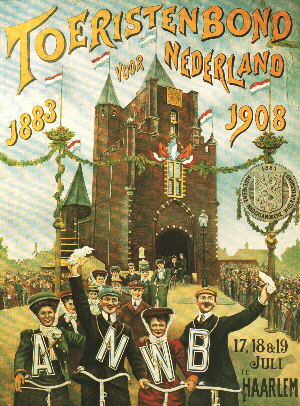 ANWB-Jubilumsfeier in Haarlem, 1908