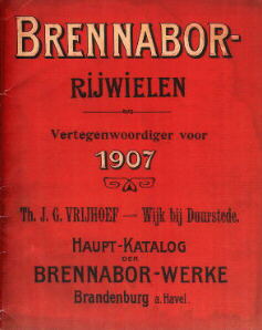 niederlndischer
        Brennabor-Katalog 1907
