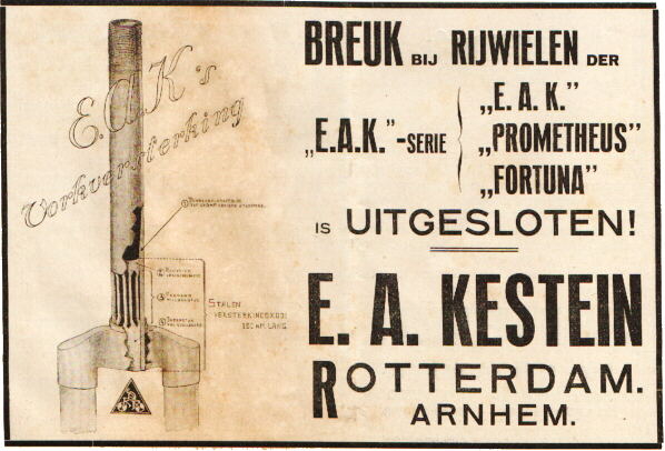 Kestein-advertentie, 1925