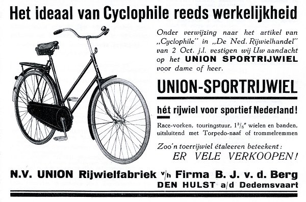 Union-advertentie