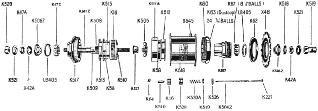 Kwelling meisje gracht Versnellingsnaven: Sturmer-Archer AB/AW, pagina 1