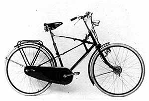 Simplex "gliding bicycle"