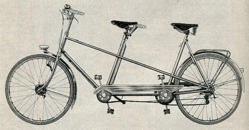 Gazelle-tandem 1966