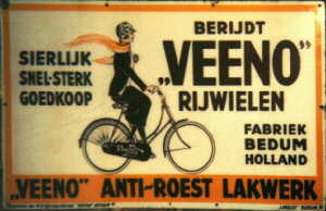 Veeno advertising sign