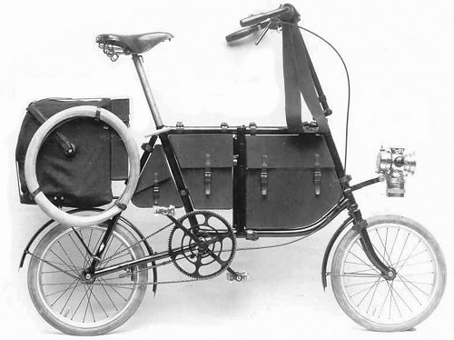 Fongers-legervouwfiets van 1909