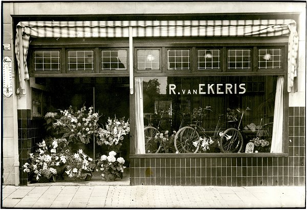 rijwielhandel Van Ekeris, Gansstraat 36 (1940)