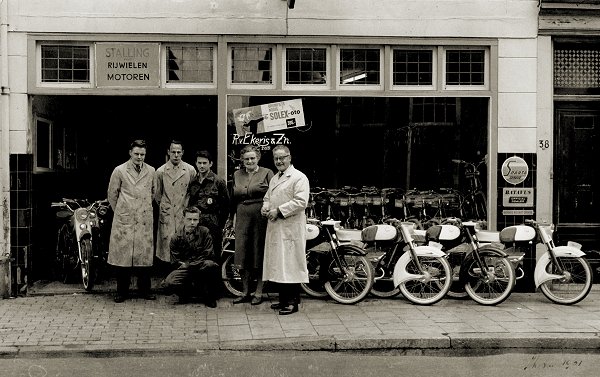 rijwielhandel Van Ekeris, Gansstraat 36 (1961)